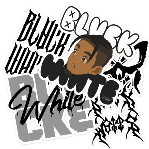 BLVCK & WHiTE Sticker Pack