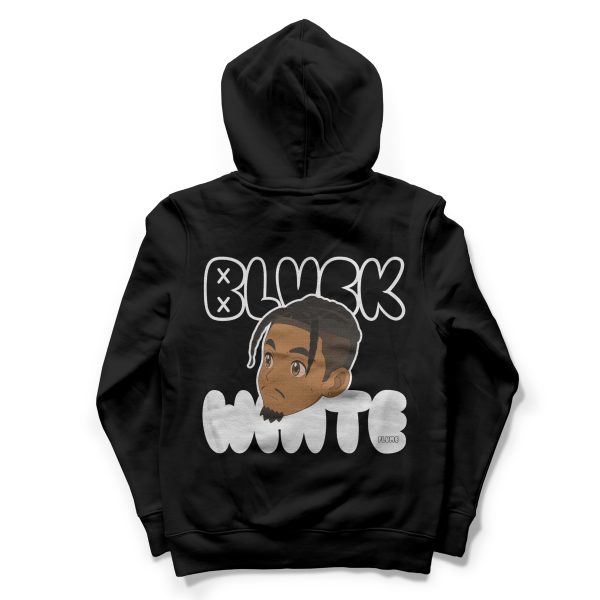 B&W Hoodie B-03