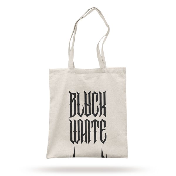 BLVCK & WHiTE Tote Bag